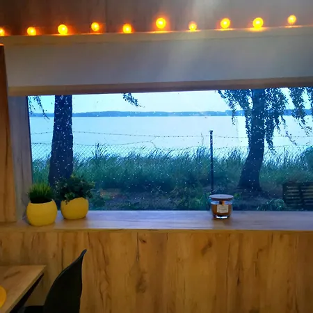 Raj Nad Woda Linia Brzegowa, Deska Sup, Grill Altana Hamaki Ognisko Brzozki 2, Miejsce Dla Max 6 Osob I Dwojki Dzieci, Jedna Sypialnia Z Malymi Lozkami Barkowice Exterior photo